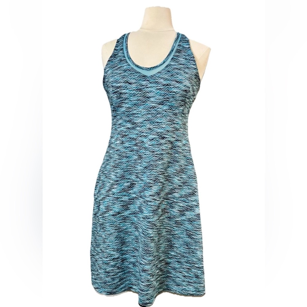 Mondetta Performance Gear MPG Travel Dress Medium Teal Women Tennis Padel Athlet - Picture 2 of 10